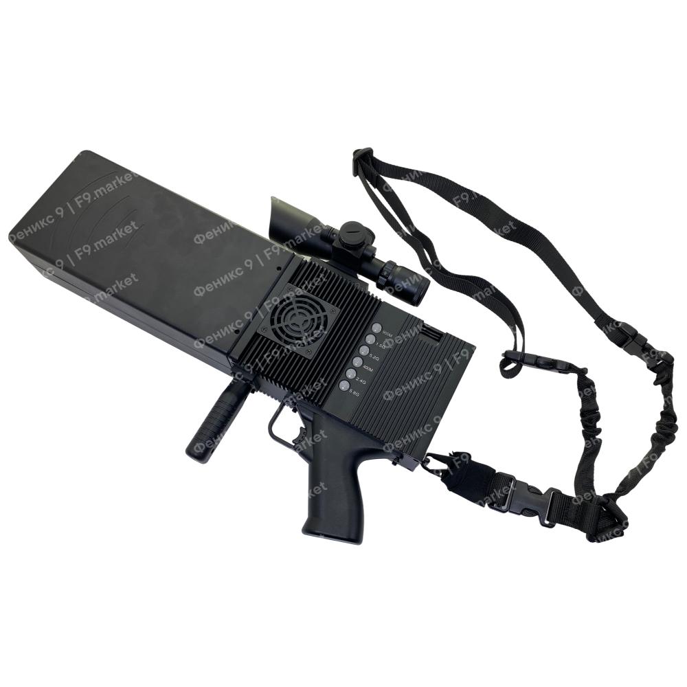 Блокиратор дронов Гарпия Про антидроновое ружье 120Вт на 6 каналов