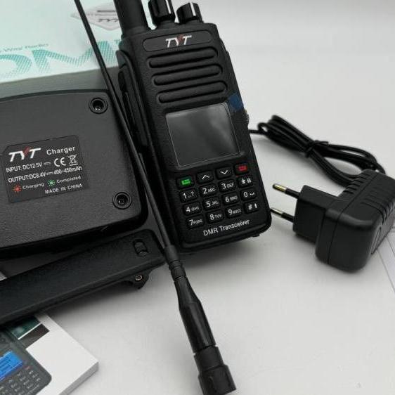 Цифровая радиостанция TYT MD-UV390 DMR AES 256 ip67