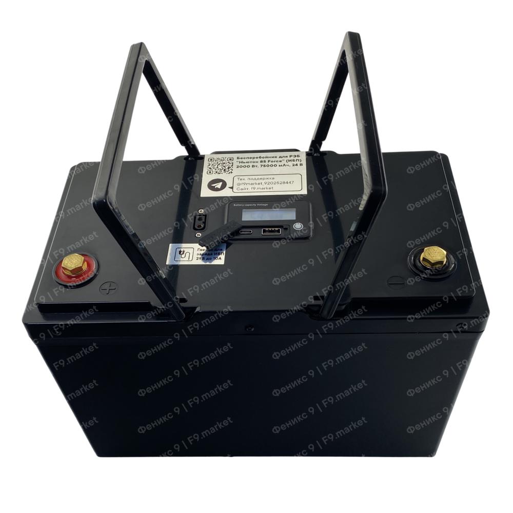 Бесперебойник для РЭБ "Ньютон 8S Force" (ИБП) 2000 Вт, 75000 мАч, 24 В