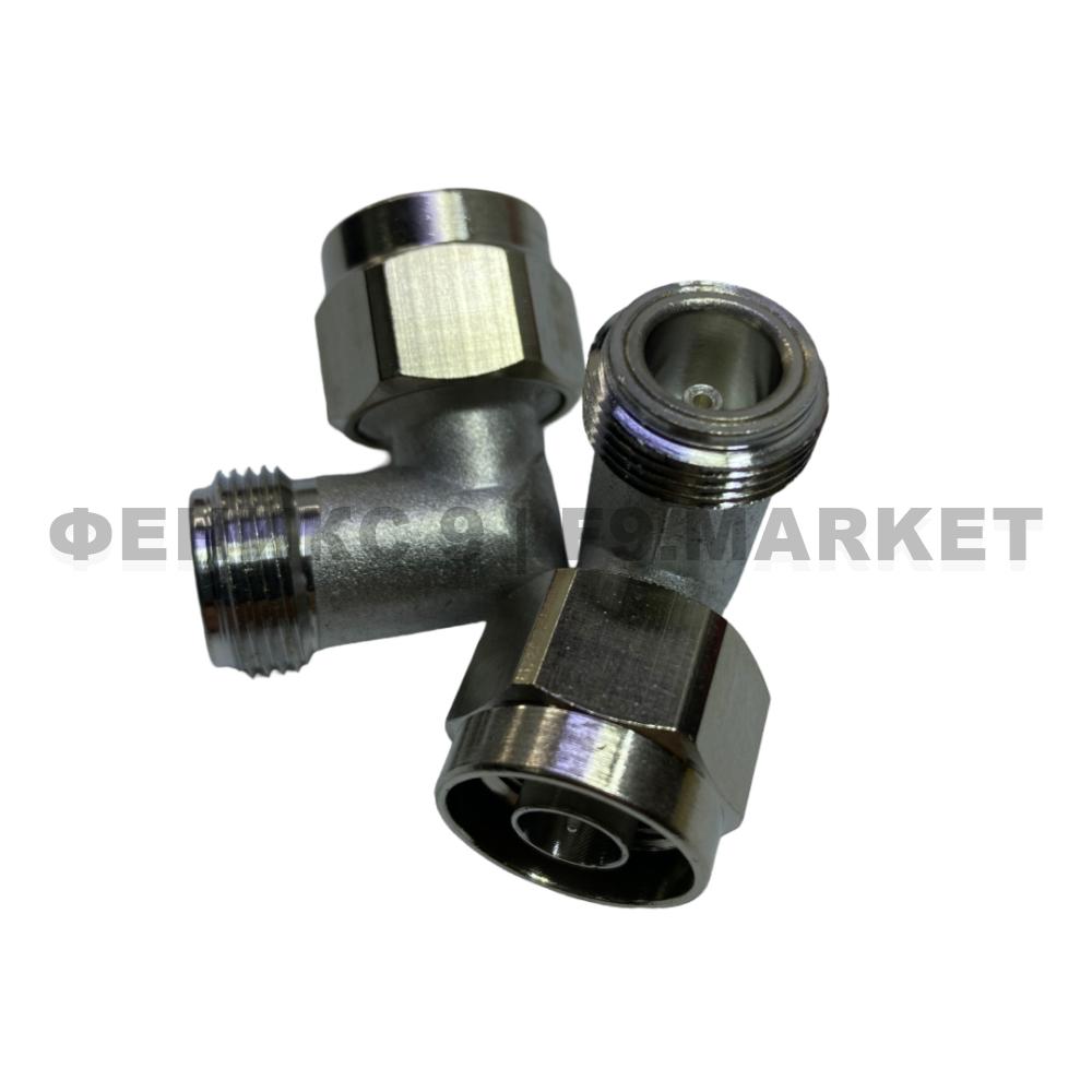 ВЧ адаптер N-male, N-female уголки для РЭБ Ромашка (комплект 3 шт.)