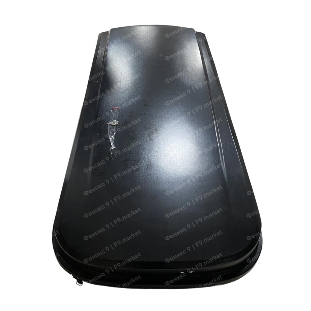 Автобокс UltraBox - 1100 л, ABS-пластик, грузоподъёмность 80 кг, чёрный, универсальное крепление