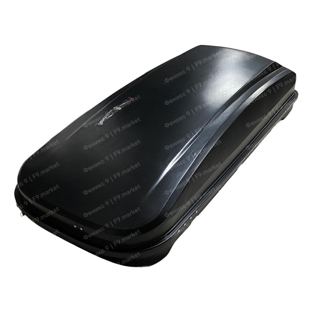 Автобокс UltraBox - 1100 л, ABS-пластик, грузоподъёмность 80 кг, чёрный, универсальное крепление