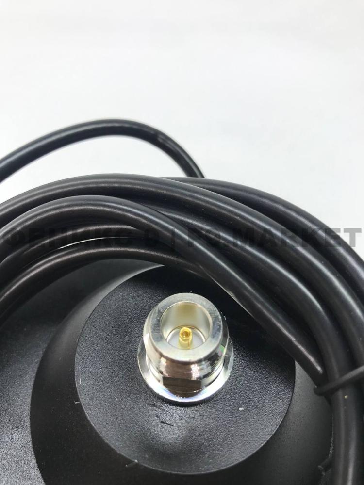 Магнитное основание для антенны ( лягушка / гнездо) с разъемом N-типа и 2-метровым 5D-FB кабелем