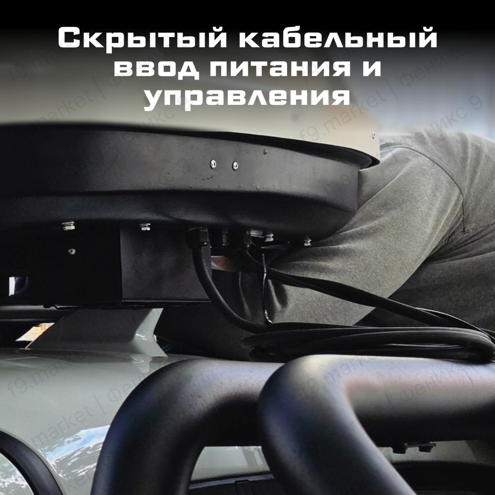 РЭБ Феникс Д-16S с клеверными и дипольными антеннами +доп модули "Белый шум" на каждый джаммер, 200-3100МГц, 1400W