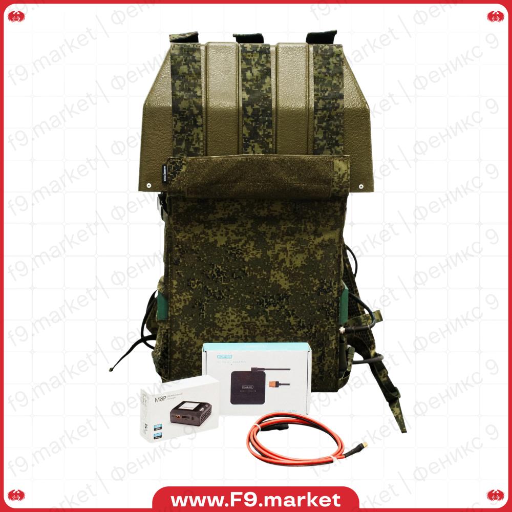 Носимый подавитель БПЛА РЭБ ЗОНТ S6 (Рюкзак, 500 Вт: 200–1050 / 1380–1600 / 2350–2510 / 5150–5300 / 5700–5900 МГц)