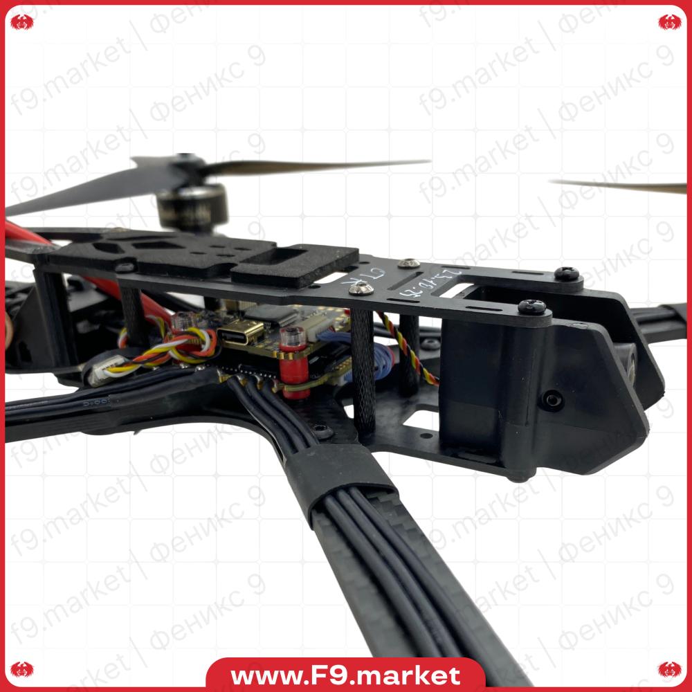 FPV дрон Ф9" - полезная нагрузка 2,5 кг, VTX 3,3 ГГц 3 Вт, ELRS 500 МГц